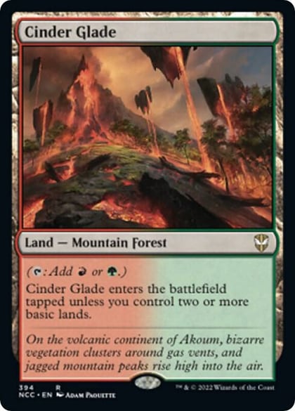 Cinder Glade, Commander: Streets of New Capenna 394