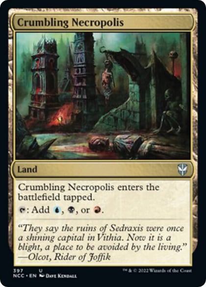 Crumbling Necropolis, Commander: Streets of New Capenna 397