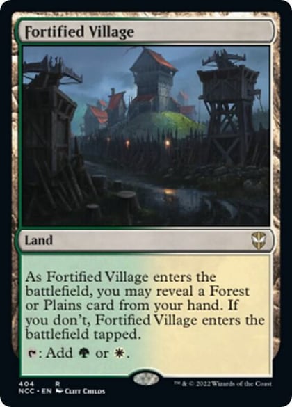 Fortified Village, Commander: Streets of New Capenna 404