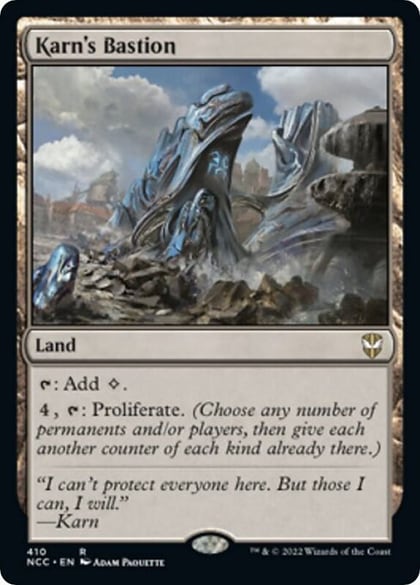 Karn's Bastion, Commander: Streets of New Capenna 410