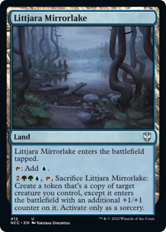 Littjara Mirrorlake, Commander: Streets of New Capenna 412