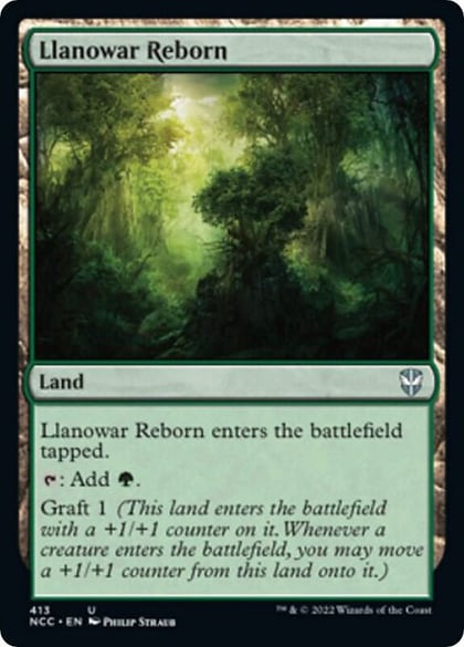 Llanowar Reborn, Commander: Streets of New Capenna 413