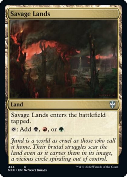 Savage Lands, Commander: Streets of New Capenna 424