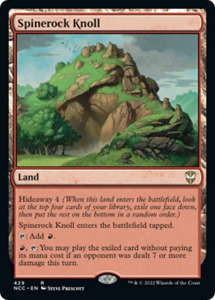 Spinerock Knoll, Commander: Streets of New Capenna 429