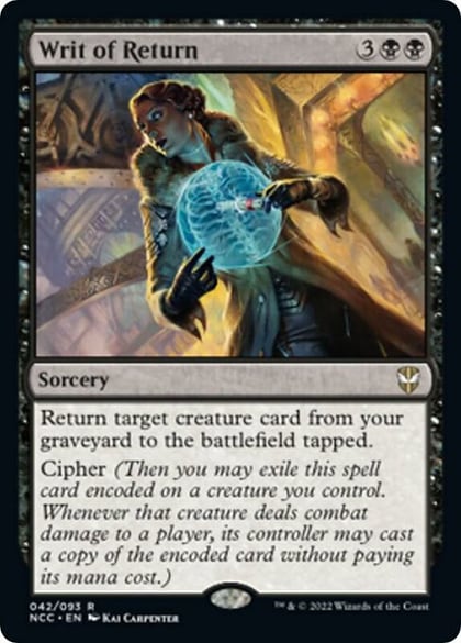 Writ of Return, Commander: Streets of New Capenna 42