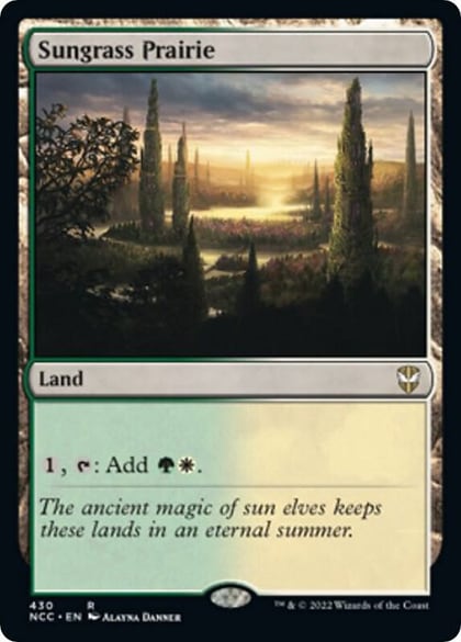 Sungrass Prairie, Commander: Streets of New Capenna 430