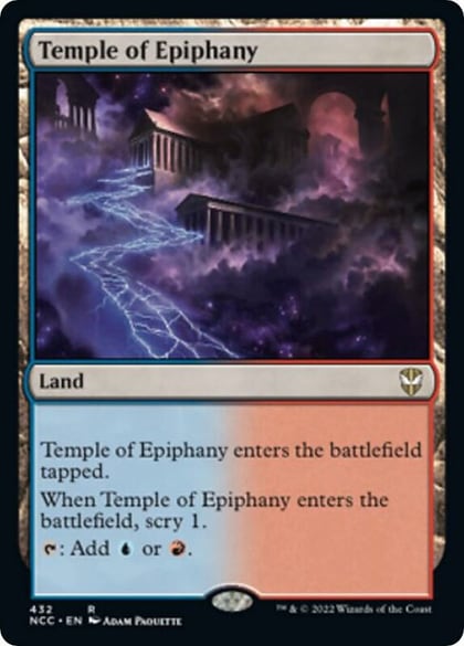 Temple of Epiphany, Commander: Streets of New Capenna 432