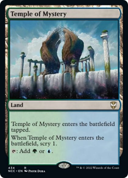 Temple of Mystery, Commander: Streets of New Capenna 434