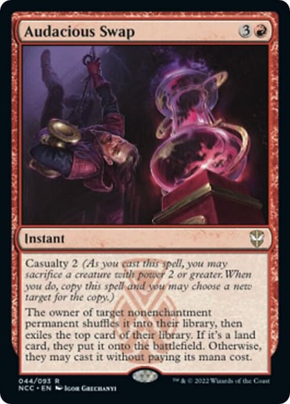 Audacious Swap, Commander: Streets of New Capenna 44