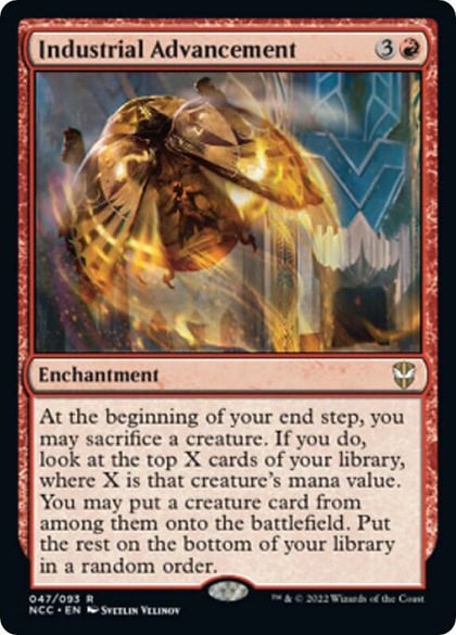 Industrial Advancement, Commander: Streets of New Capenna 47