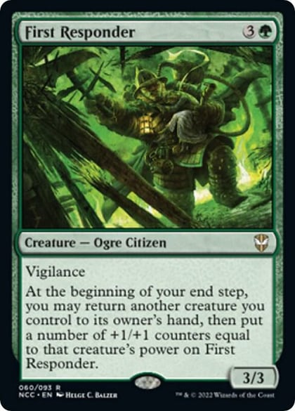 First Responder, Commander: Streets of New Capenna 60
