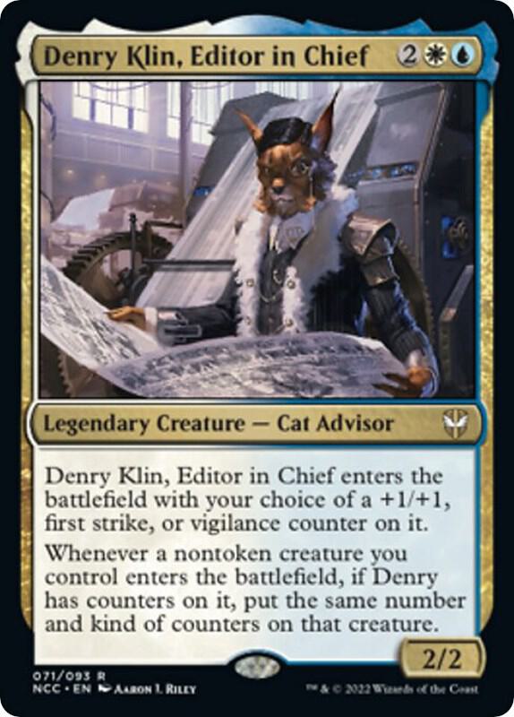 Denry Klin, Editor in Chief, Commander: Streets of New Capenna 71