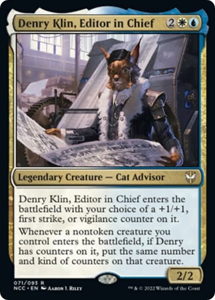 Denry Klin, Editor in Chief, Commander: Streets of New Capenna 71