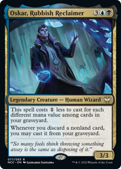 Oskar, Rubbish Reclaimer, Commander: Streets of New Capenna 77