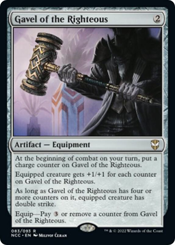 Gavel of the Righteous, Commander: Streets of New Capenna 83