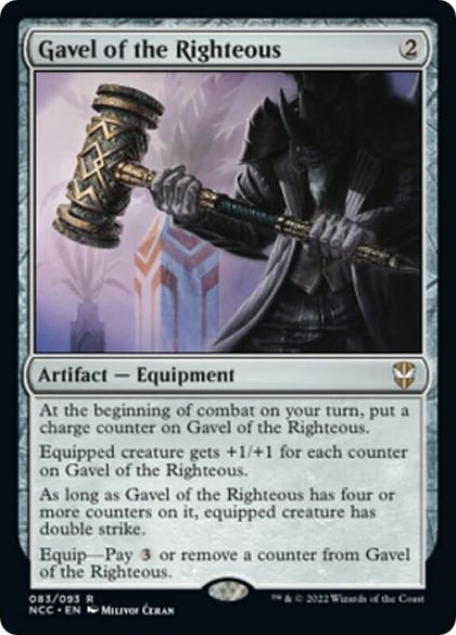 Gavel of the Righteous, Commander: Streets of New Capenna 83