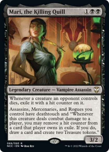 Mari, the Killing Quill, Commander: Streets of New Capenna 89