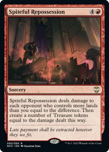Spiteful Repossession, Commander: Streets of New Capenna 90