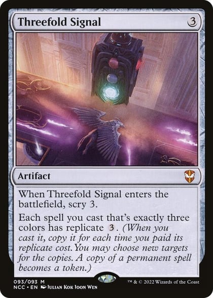 Threefold Signal, Commander: Streets of New Capenna 93