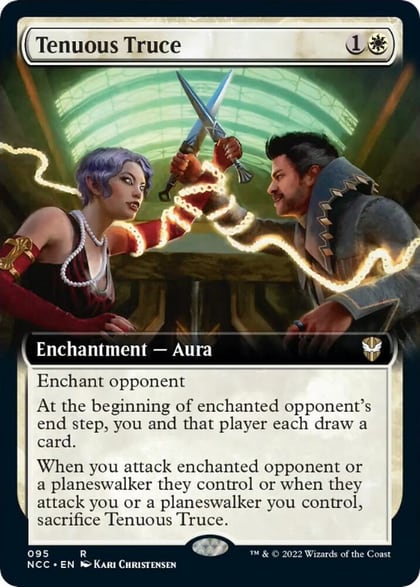 Tenuous Truce (Extended Art), Commander: Streets of New Capenna 95