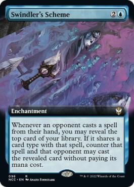 Swindler's Scheme (Extended Art), Commander: Streets of New Capenna 96