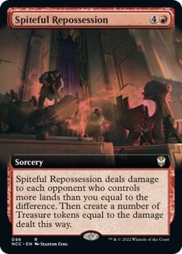 Spiteful Repossession (Extended Art), Commander: Streets of New Capenna 98
