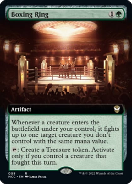 Boxing Ring (Extended Art), Commander: Streets of New Capenna 99