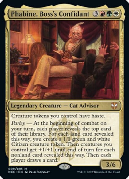Phabine, Boss's Confidant, Commander: Streets of New Capenna 9