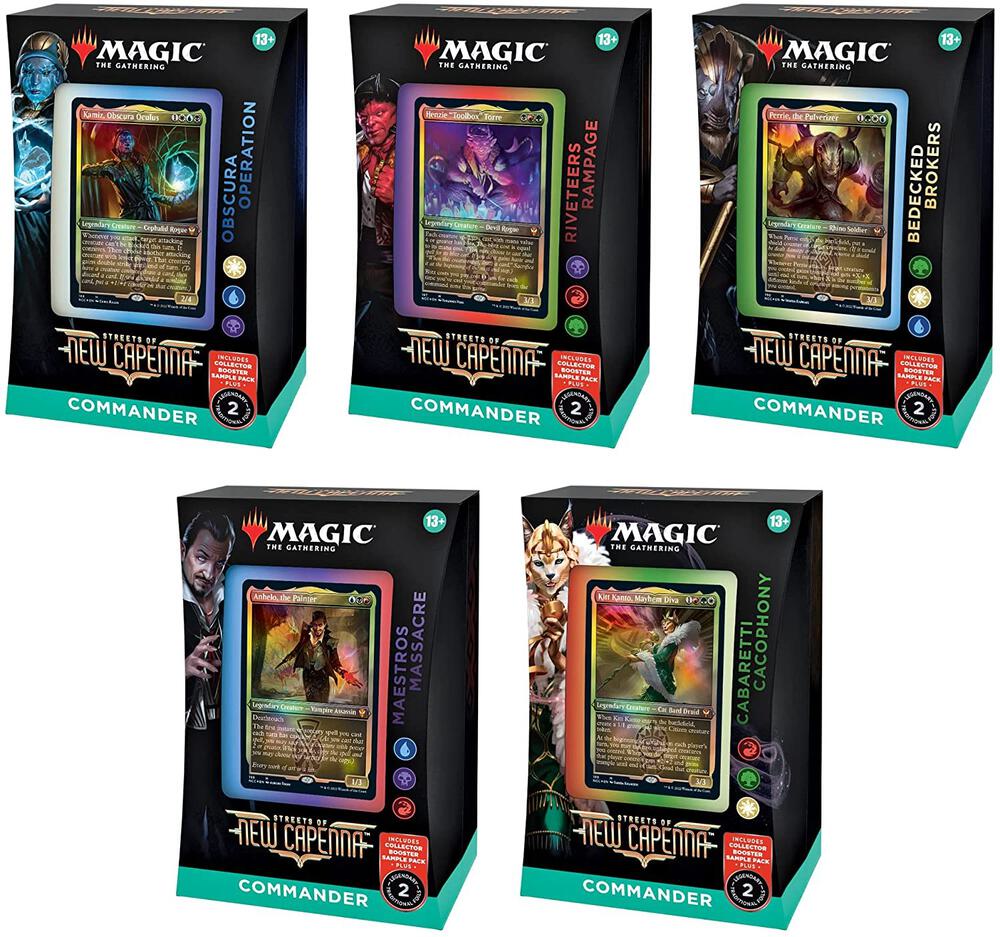 Streets of New Capenna - Commander Deck Display, Commander: Streets of New Capenna P265391