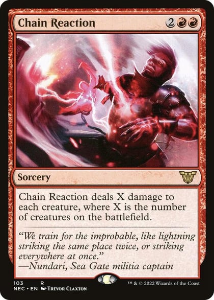 Chain Reaction, Commander: Kamigawa: Neon Dynasty 103