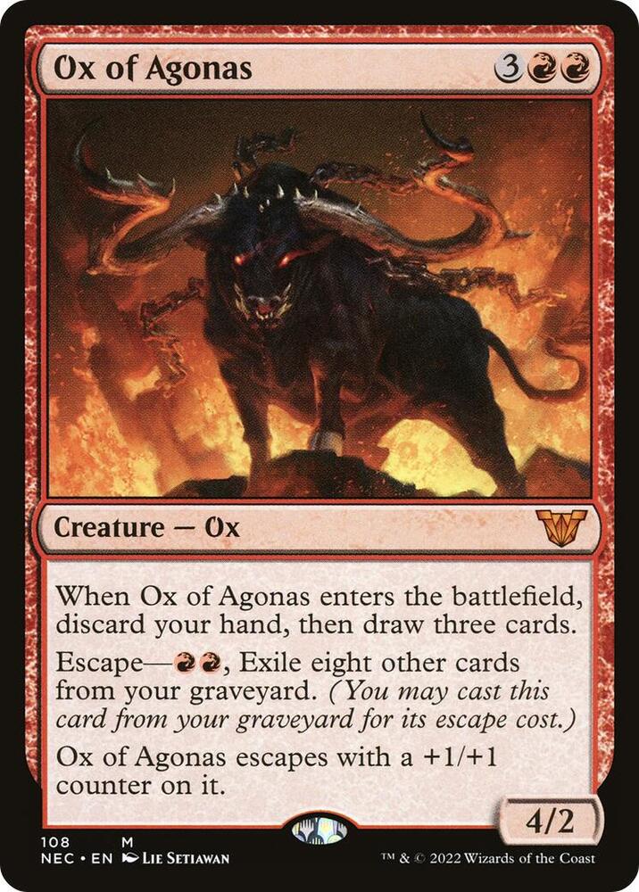 Ox of Agonas, Commander: Kamigawa: Neon Dynasty 108