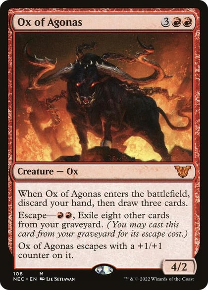 Ox of Agonas, Commander: Kamigawa: Neon Dynasty 108
