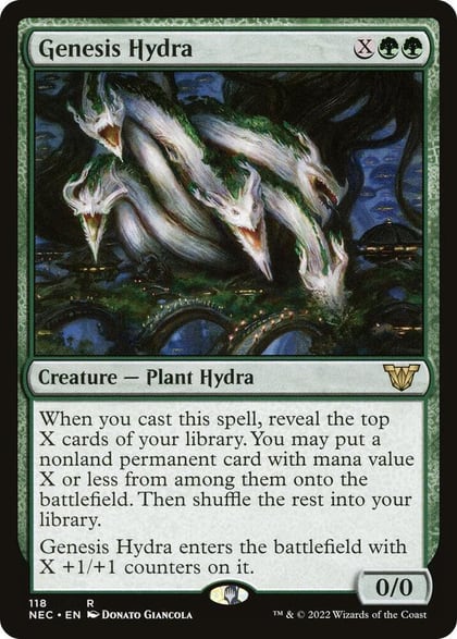 Genesis Hydra, Commander: Kamigawa: Neon Dynasty 118