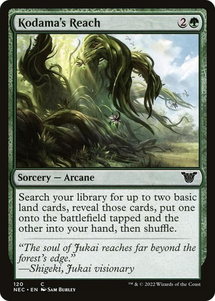 Kodama's Reach, Commander: Kamigawa: Neon Dynasty 120