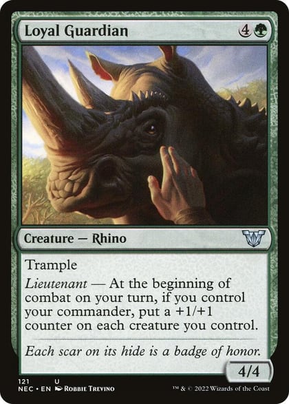 Loyal Guardian, Commander: Kamigawa: Neon Dynasty 121