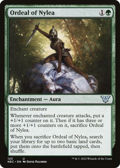 Ordeal of Nylea, Commander: Kamigawa: Neon Dynasty 123