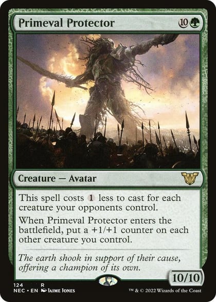 Primeval Protector, Commander: Kamigawa: Neon Dynasty 124