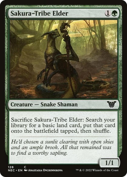 Sakura-Tribe Elder, Commander: Kamigawa: Neon Dynasty 128