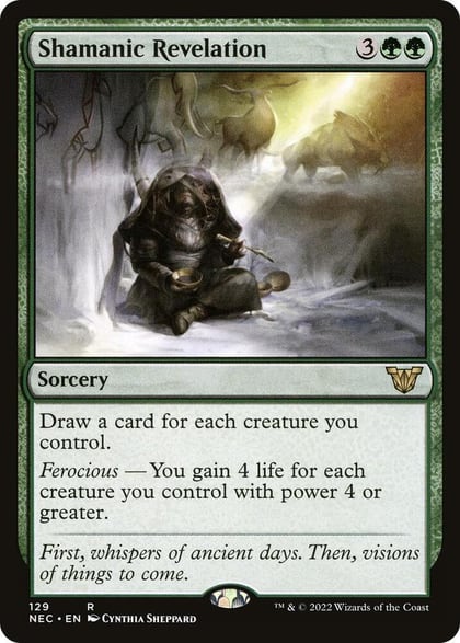 Shamanic Revelation, Commander: Kamigawa: Neon Dynasty 129