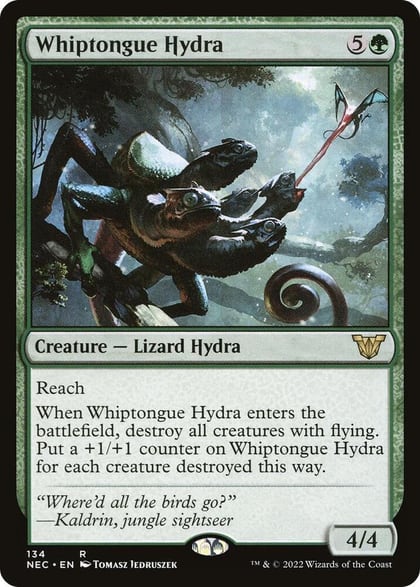 Whiptongue Hydra, Commander: Kamigawa: Neon Dynasty 134