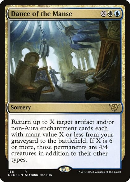 Dance of the Manse, Commander: Kamigawa: Neon Dynasty 136