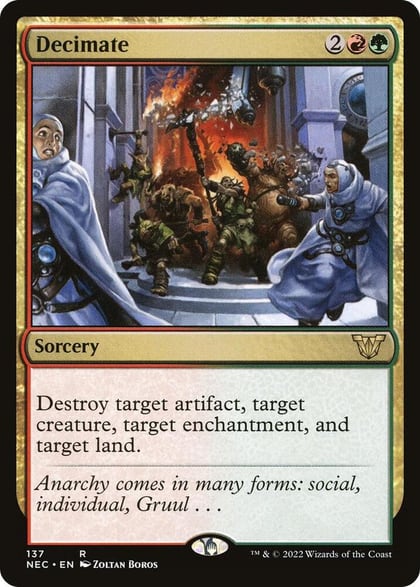 Decimate, Commander: Kamigawa: Neon Dynasty 137