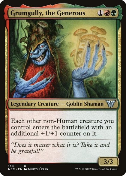 Grumgully, the Generous, Commander: Kamigawa: Neon Dynasty 138