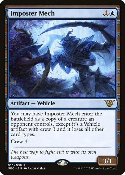 Imposter Mech, Commander: Kamigawa: Neon Dynasty 13