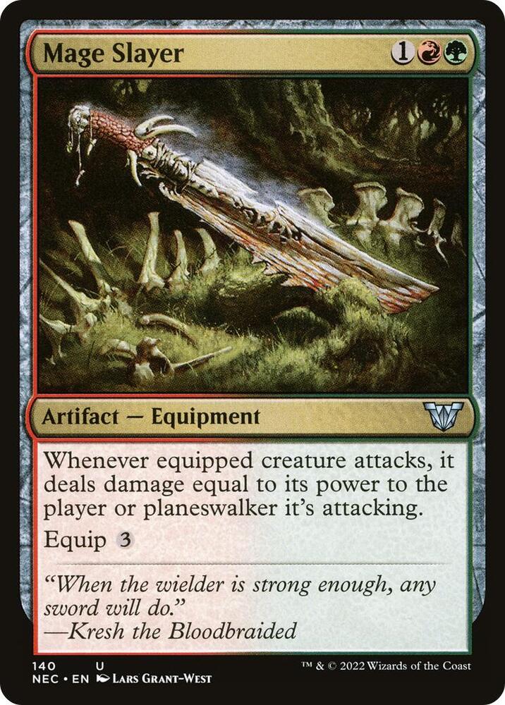 Mage Slayer, Commander: Kamigawa: Neon Dynasty 140