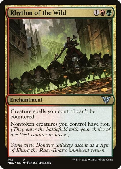 Rhythm of the Wild, Commander: Kamigawa: Neon Dynasty 142