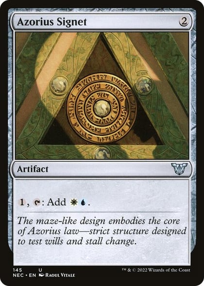 Azorius Signet, Commander: Kamigawa: Neon Dynasty 145