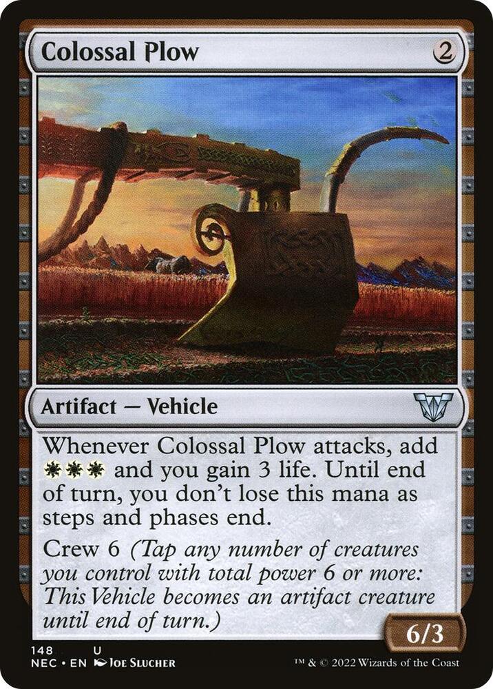 Colossal Plow, Commander: Kamigawa: Neon Dynasty 148