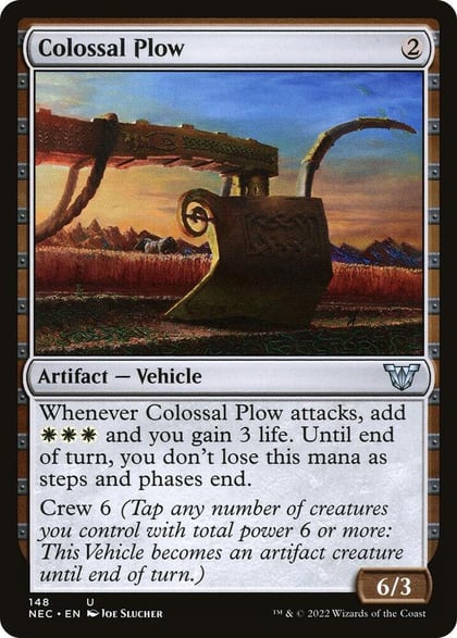 Colossal Plow, Commander: Kamigawa: Neon Dynasty 148