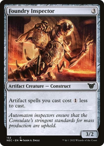 Foundry Inspector, Commander: Kamigawa: Neon Dynasty 152